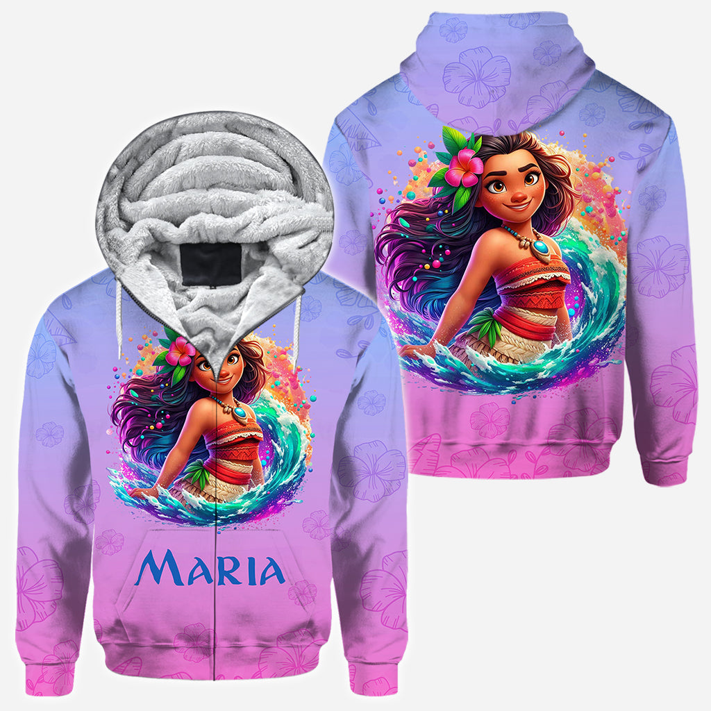 Personalized All Over Shirt with Princess Design for Birthday or Summer All Over Shirt GradoCreations