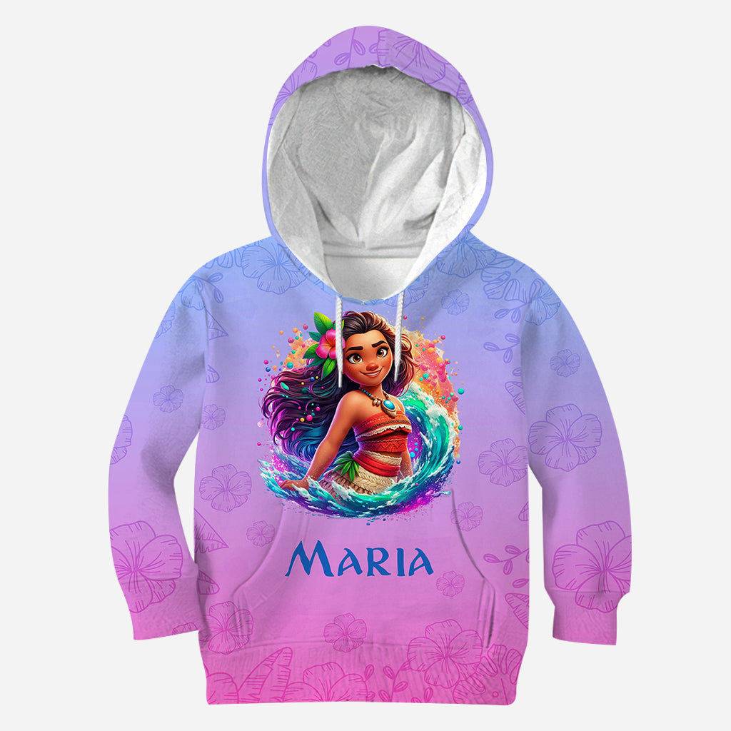 Personalized All Over Shirt with Princess Design for Birthday or Summer All Over Shirt GradoCreations