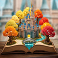 Personalized Magical Castle Acrylic Plaque Custom Gift for Kids Custom Shaped Acrylic Plaque GradoCreations