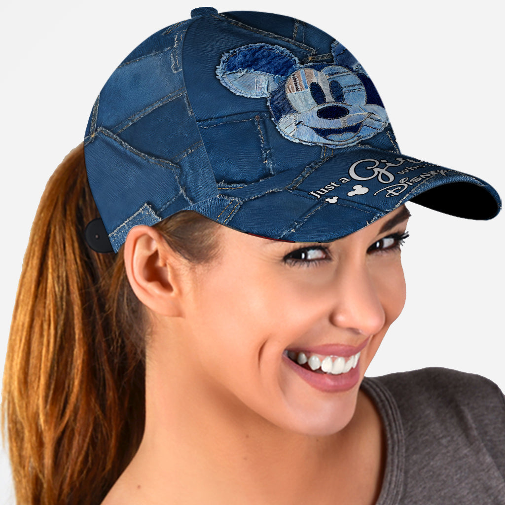 Personalized Disney Classic Cap Just A Girl Who Loves Magic Classic Cap GradoCreations