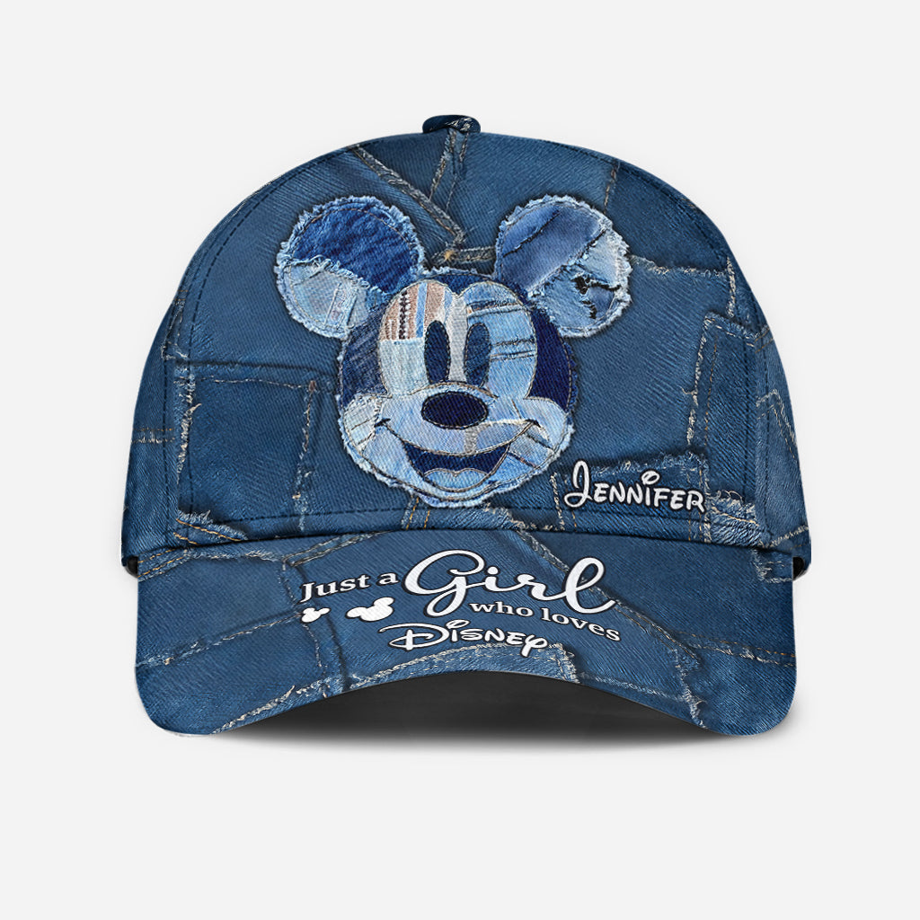 Personalized Disney Classic Cap Just A Girl Who Loves Magic Classic Cap GradoCreations