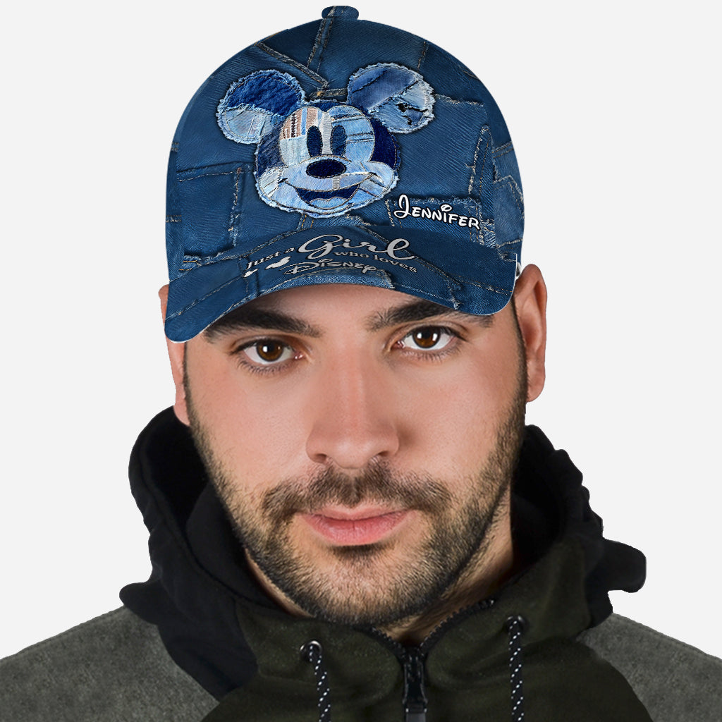 Personalized Disney Classic Cap Just A Girl Who Loves Magic Classic Cap GradoCreations