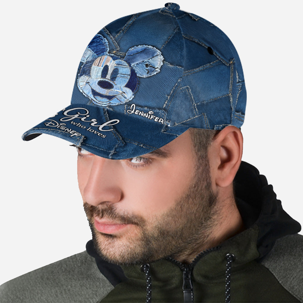 Personalized Disney Classic Cap Just A Girl Who Loves Magic Classic Cap GradoCreations