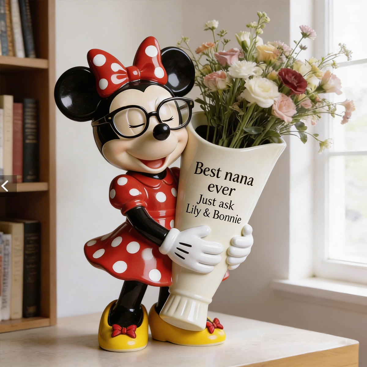 Personalized Acrylic Pot Best Nana Ever Flower Gift Acrylic Pot GradoCreations