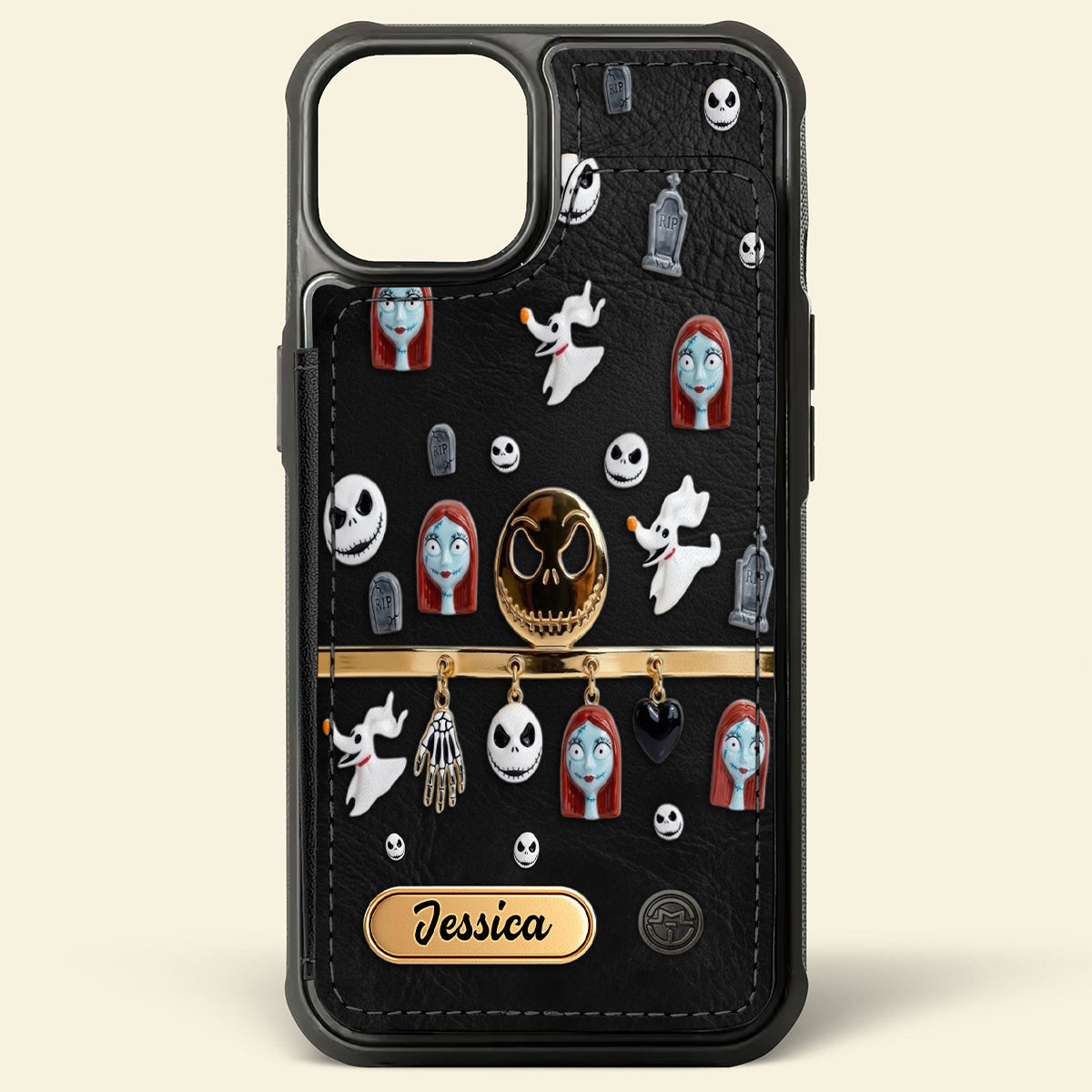 Personalized Nightmare Fully Printed Wallet Phone Case for Fans Fully Printed Wallet Phone Case GradoCreations
