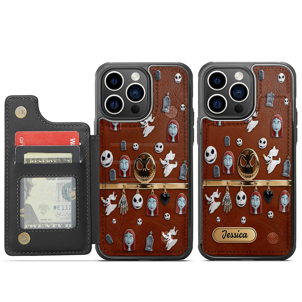 Personalized Nightmare Fully Printed Wallet Phone Case for Fans Fully Printed Wallet Phone Case GradoCreations