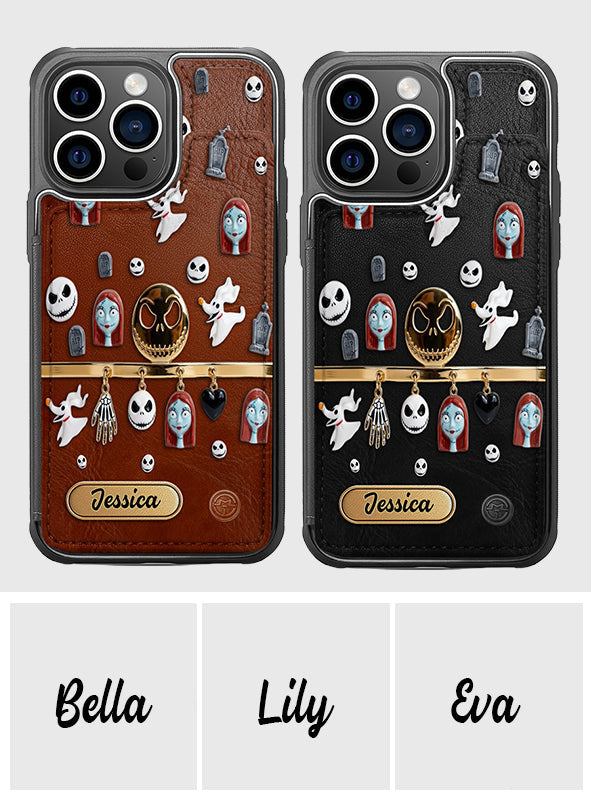 Personalized Nightmare Fully Printed Wallet Phone Case for Fans Fully Printed Wallet Phone Case GradoCreations