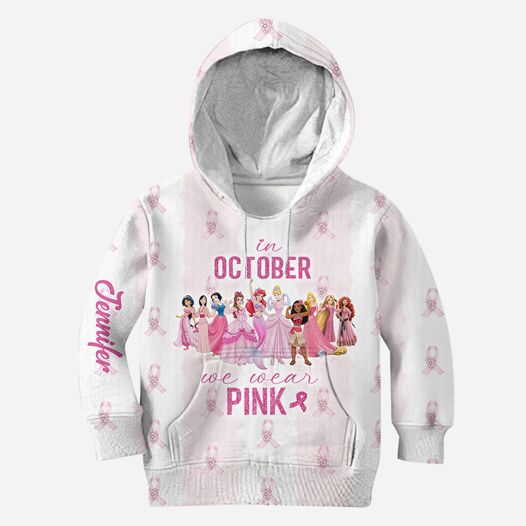 Personalized All Over Shirt October Pink Awareness Gift All Over Shirt GradoCreations