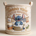Personalized Ohana Storage Basket Custom Name Gift for Kids Laundry Basket GradoCreations