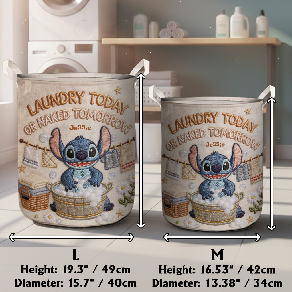 Personalized Ohana Storage Basket Custom Name Gift for Kids Laundry Basket GradoCreations