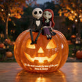 Personalized Pumpkin Solar Acrylic Light Custom Name Halloween Gift Solar Acrylic Light GradoCreations
