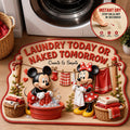 Personalized Cartoon Mouse Drying Mat for Laundry Gift Drying Mat GradoCreations