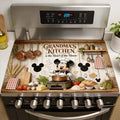 Personalized Mouse Chef Stove Top Cover for Grandma's Kitchen Gift Doormat GradoCreations