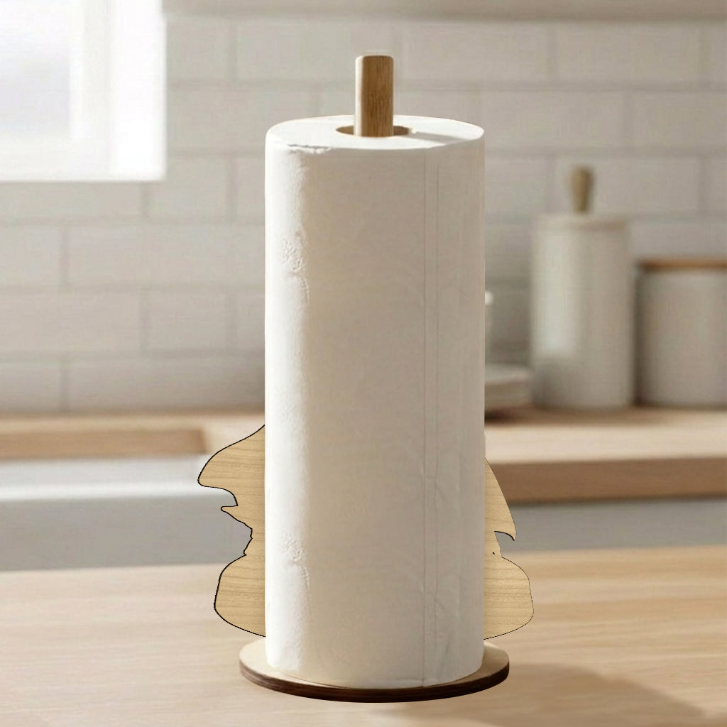 Personalized Paper Towel Stand Doing Dad Shit Gift for Dad Paper Towel Stand GradoCreations