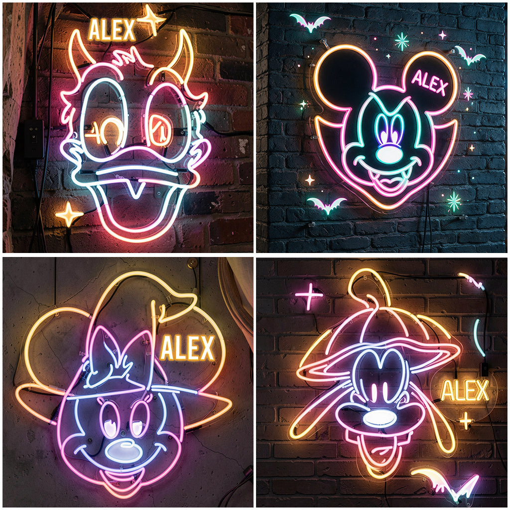 Personalized Neon LED Light Sign with Custom Name Decor Neon LED Light Sign GradoCreations