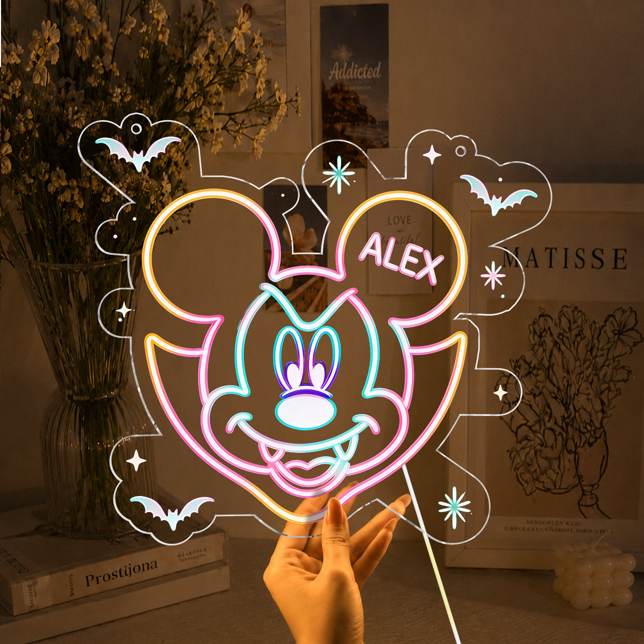 Personalized Neon LED Light Sign with Custom Name Decor Neon LED Light Sign GradoCreations