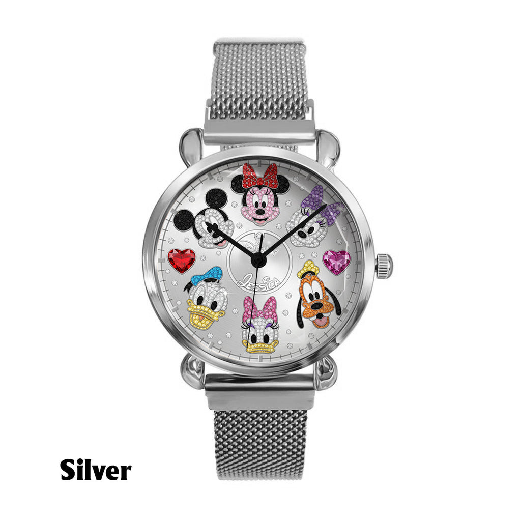 Personalized Disney Characters Women Hand Watch Custom Name Gift Women Hand Watch GradoCreations