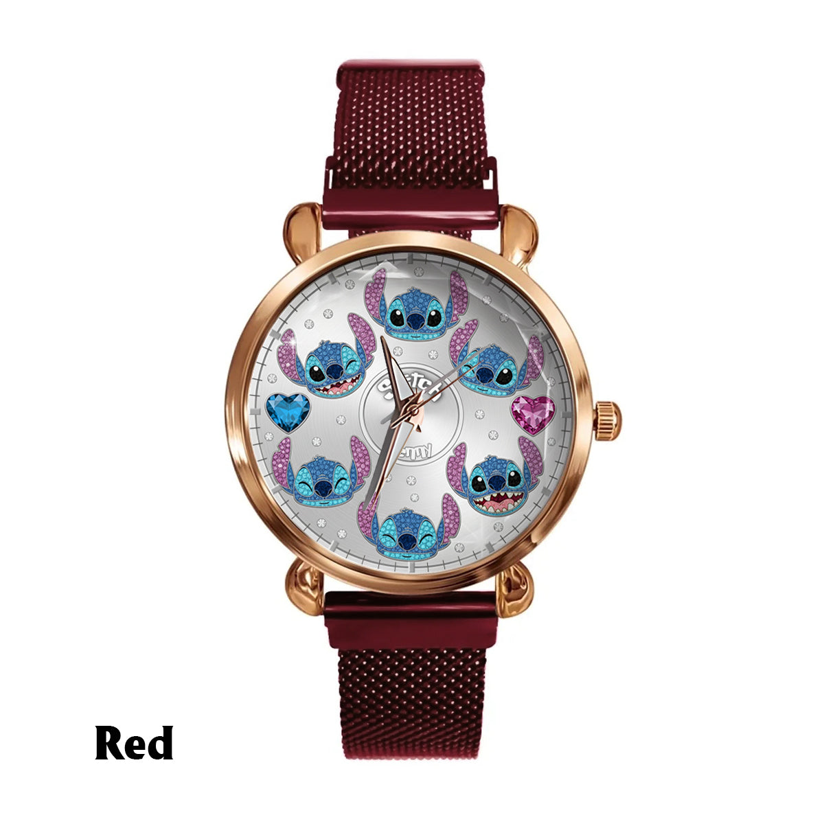 Personalized Stitch Women’s Hand Watch Custom Name Gift Idea Women Hand Watch GradoCreations