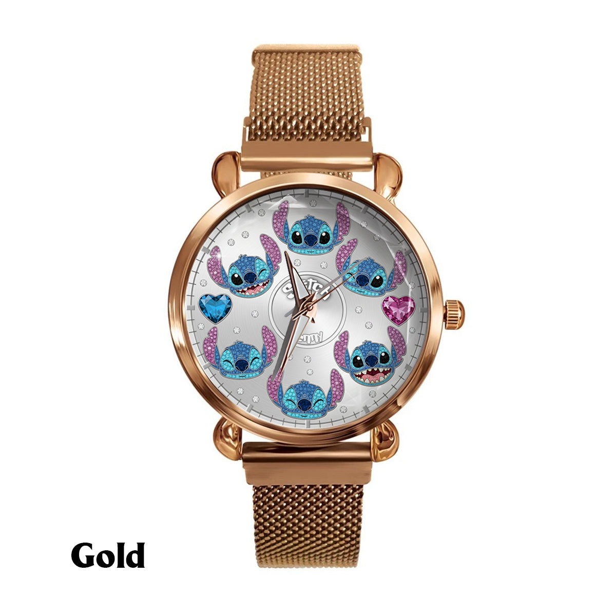 Personalized Stitch Women’s Hand Watch Custom Name Gift Idea Women Hand Watch GradoCreations