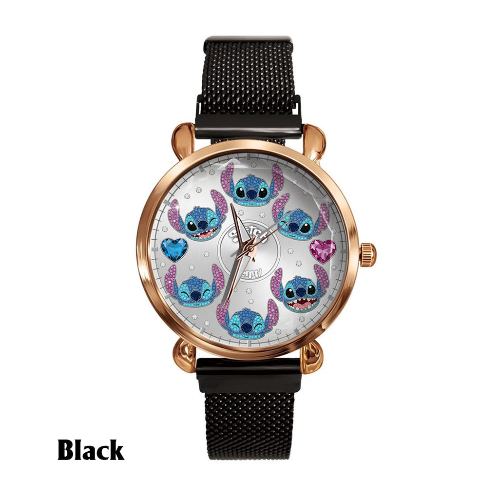 Personalized Stitch Women’s Hand Watch Custom Name Gift Idea Women Hand Watch GradoCreations