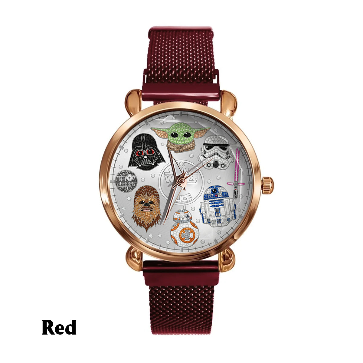 Personalized Star Wars Women's Hand Watch with Unique Design Women Hand Watch GradoCreations