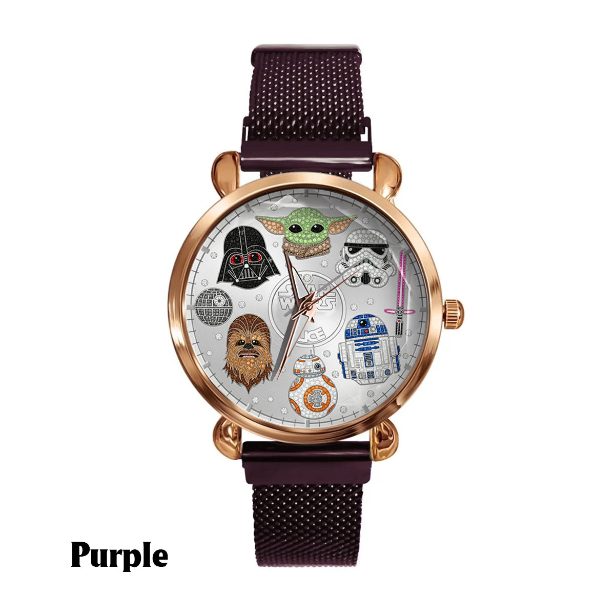 Personalized Star Wars Women's Hand Watch with Unique Design Women Hand Watch GradoCreations