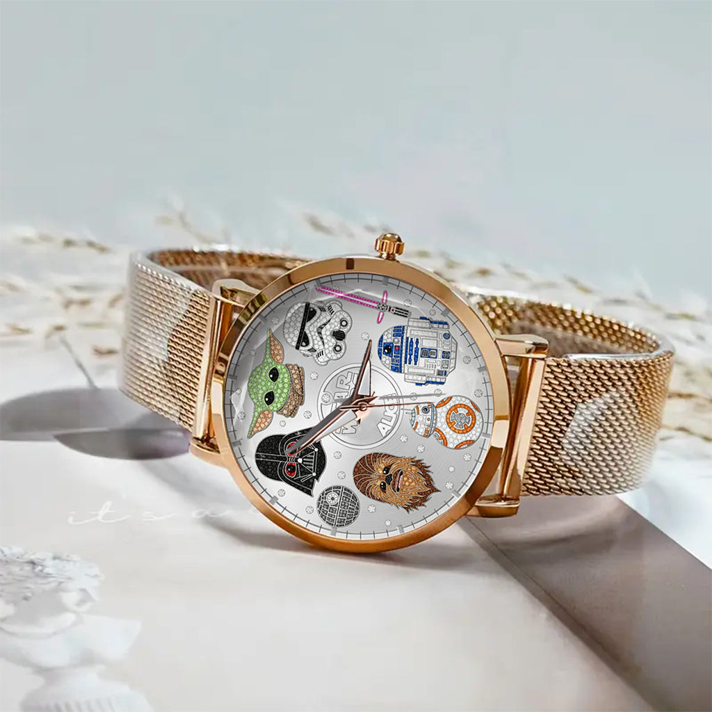 Personalized Star Wars Women's Hand Watch with Unique Design Women Hand Watch GradoCreations