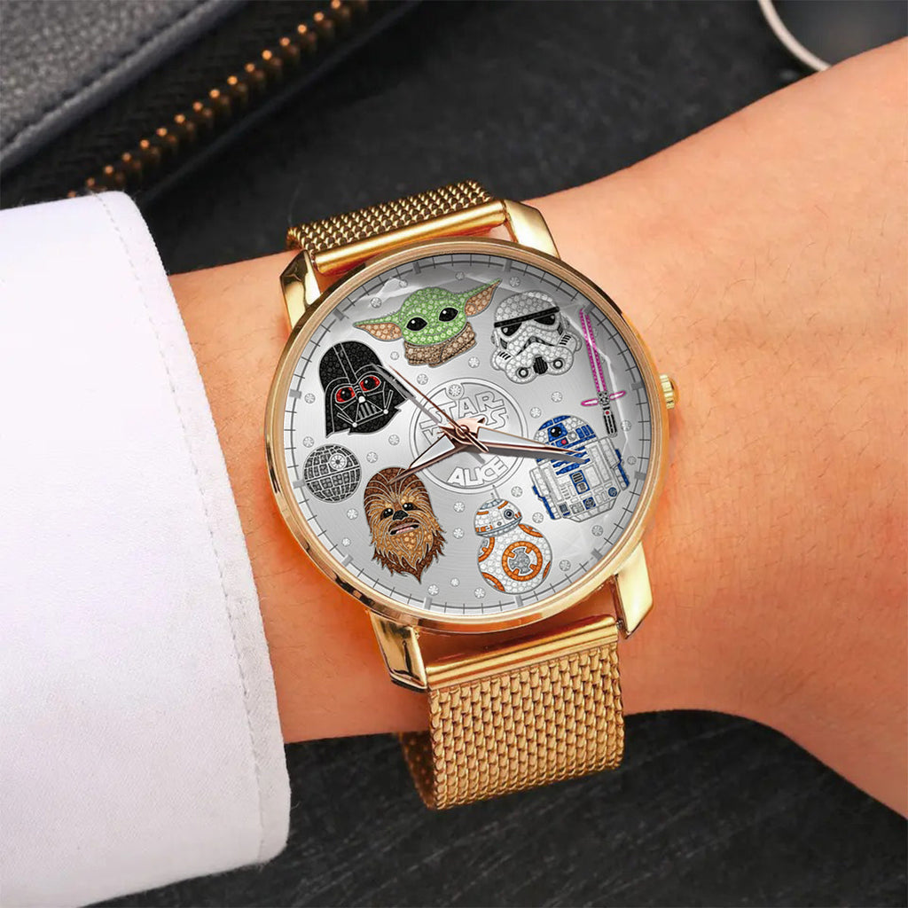 Personalized Star Wars Women's Hand Watch with Unique Design Women Hand Watch GradoCreations