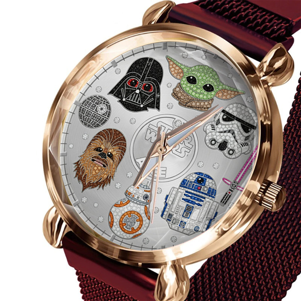Personalized Star Wars Women's Hand Watch with Unique Design Women Hand Watch GradoCreations
