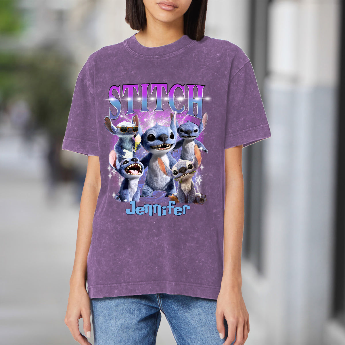 Personalized Ohana Wash T-Shirt Custom Name Gift for Family Wash T-shirt GradoCreations