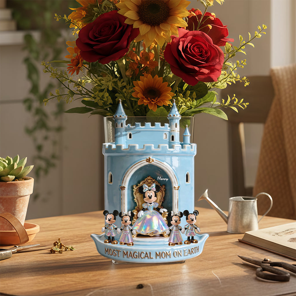 Personalized Acrylic Pot for Mom with Disney Magic Design Acrylic Pot GradoCreations