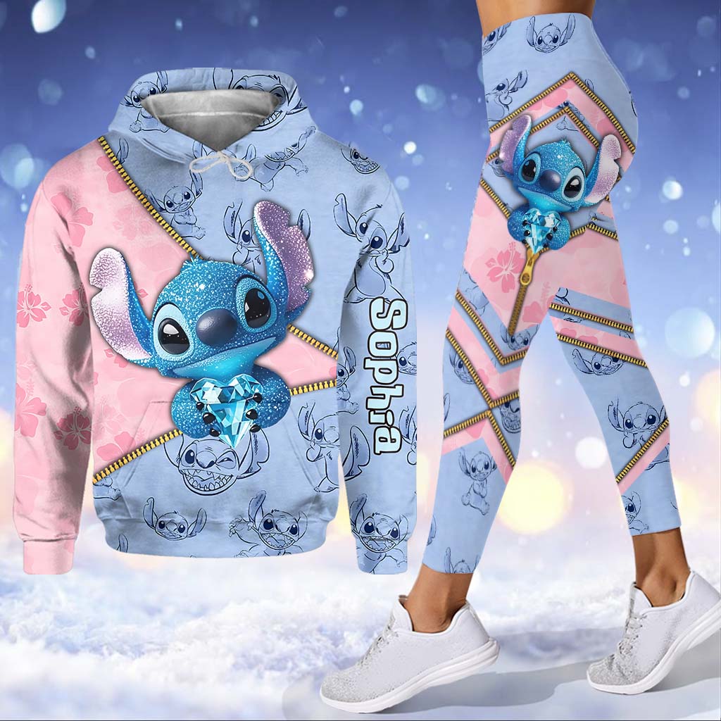 Personalized Ohana Hoodie & Leggings Set for Family Gifts Hoodie & Leggings GradoCreations
