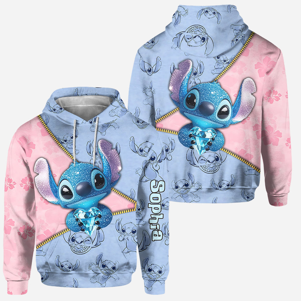 Personalized Ohana Hoodie & Leggings Set for Family Gifts Hoodie & Leggings GradoCreations