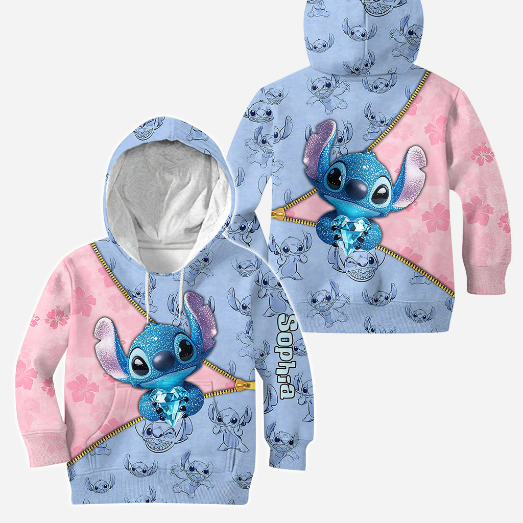 Personalized Ohana Hoodie & Leggings Set for Family Gifts Hoodie & Leggings GradoCreations