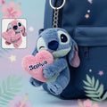 Personalized Ohana Plush Keychain Custom Name Gift for Family Plush Keychain GradoCreations