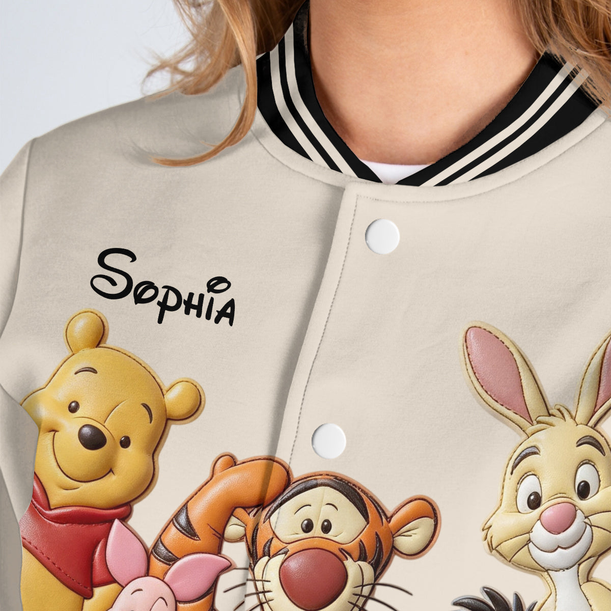 Personalized Varsity Jacket with Animated Characters for Kids Varsity Jacket GradoCreations