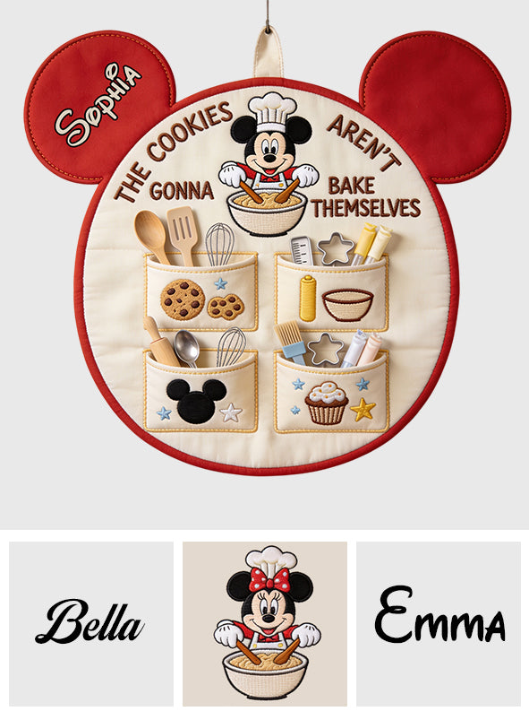 Personalized Mickey Mouse Hanging Organizer with 4 Pockets Hanging Organizer GradoCreations