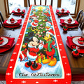Personalized Christmas Table Runner with Family Name Decor Table Runner GradoCreations