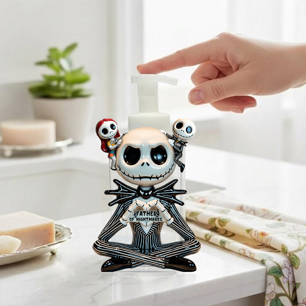 Personalized Nightmare Soap Dispenser Unique Gift for Him/Her Pump Dispenser GradoCreations