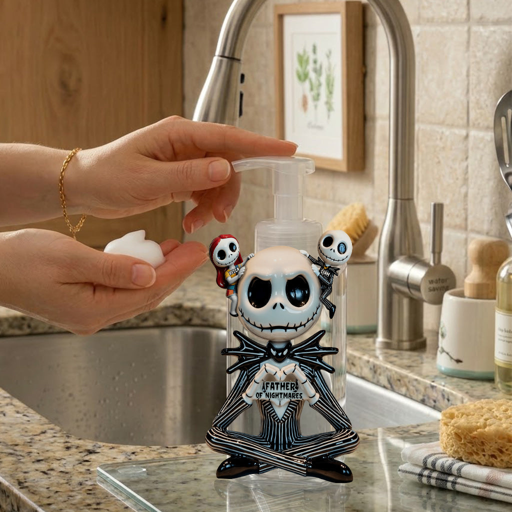 Personalized Nightmare Soap Dispenser Unique Gift for Him/Her Pump Dispenser GradoCreations