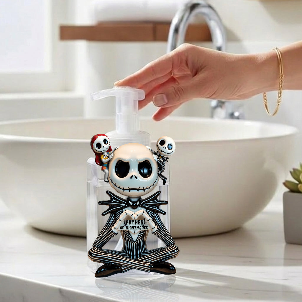 Personalized Nightmare Soap Dispenser Unique Gift for Him/Her Pump Dispenser GradoCreations