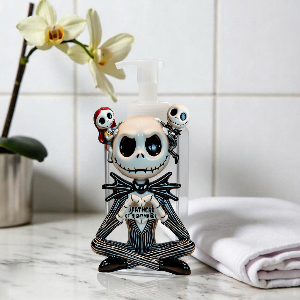 Personalized Nightmare Soap Dispenser Unique Gift for Him/Her Pump Dispenser GradoCreations