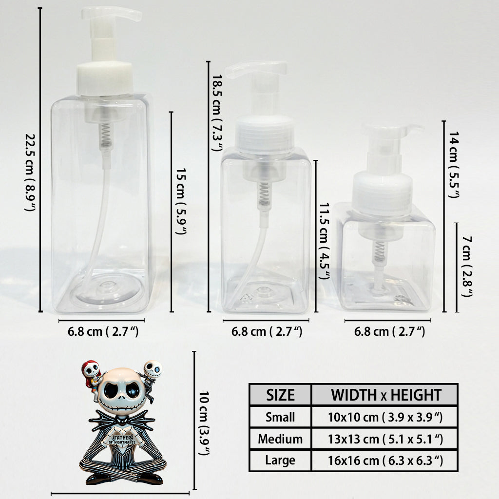 Personalized Nightmare Soap Dispenser Unique Gift for Him/Her Pump Dispenser GradoCreations