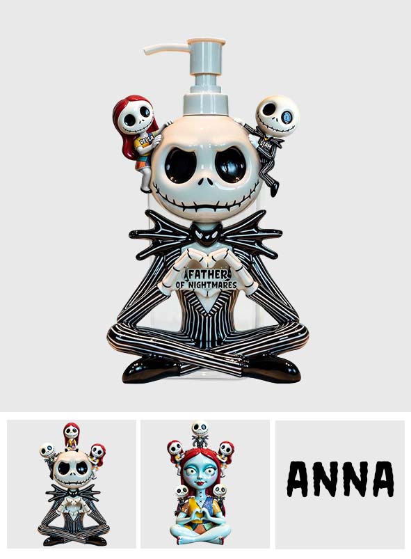 Personalized Nightmare Soap Dispenser Unique Gift for Him/Her Pump Dispenser GradoCreations