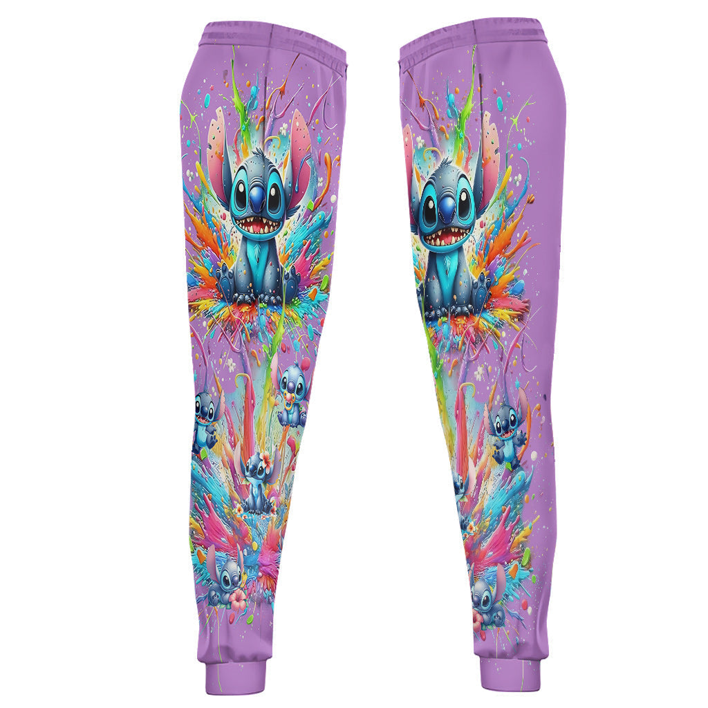 Personalized Colorful Ohana Hoodie & Sweatpants Set for Kids Hoodie & Sweatpants GradoCreations