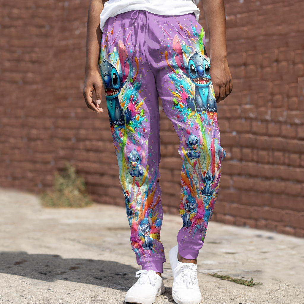 Personalized Colorful Ohana Hoodie & Sweatpants Set for Kids Hoodie & Sweatpants GradoCreations