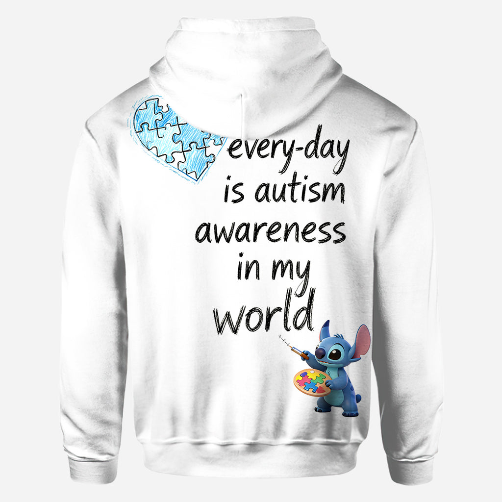 Personalized Autism Awareness All Over Shirt Custom Design for Kids All Over Shirt GradoCreations