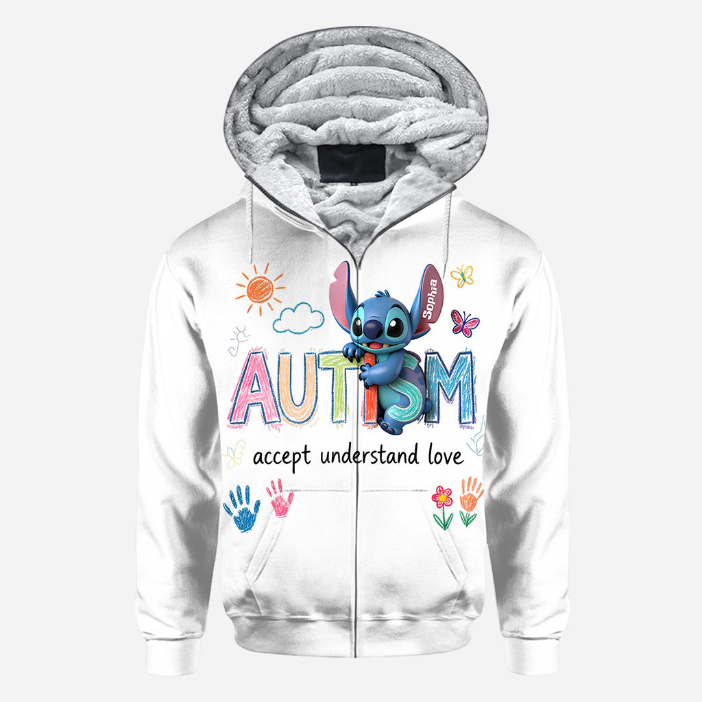 Personalized Autism Awareness All Over Shirt Custom Design for Kids All Over Shirt GradoCreations