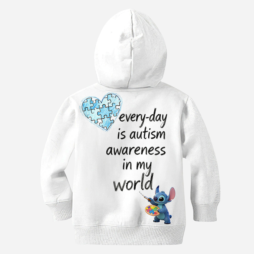 Personalized Autism Awareness All Over Shirt Custom Design for Kids All Over Shirt GradoCreations
