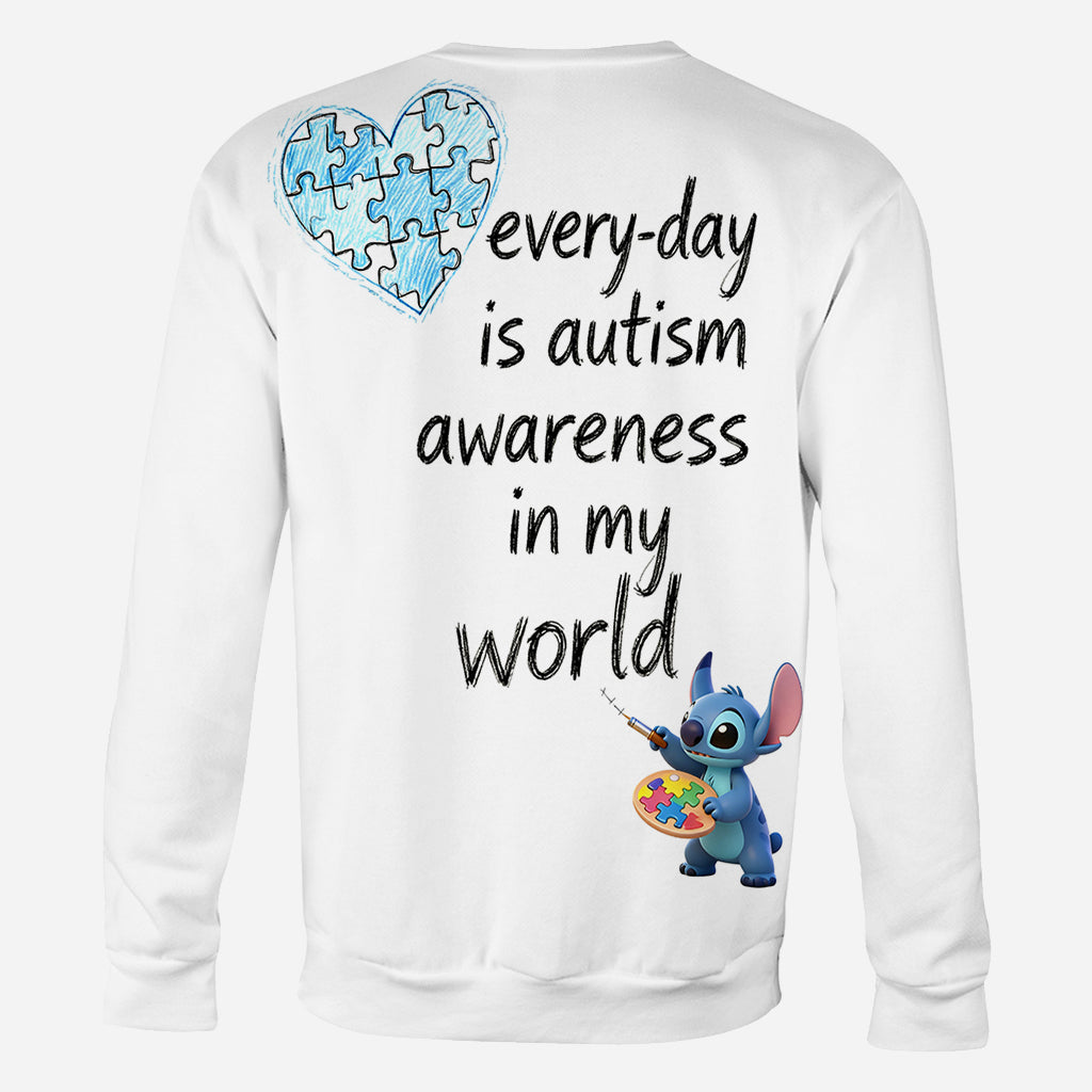 Personalized Autism Awareness All Over Shirt Custom Design for Kids All Over Shirt GradoCreations